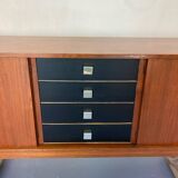Large vintage teak sideboard