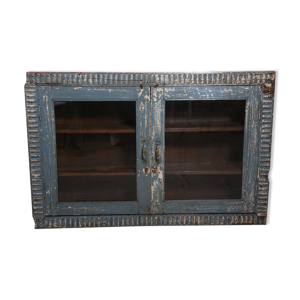 vitrine murale en teck