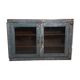 Vitrine murale en teck birman ancien
