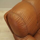 Brown armchair, Italian design, 1970s, production: Italy