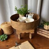 Small wooden coffee table, handcrafted