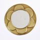 Miroir rond ancien en laiton