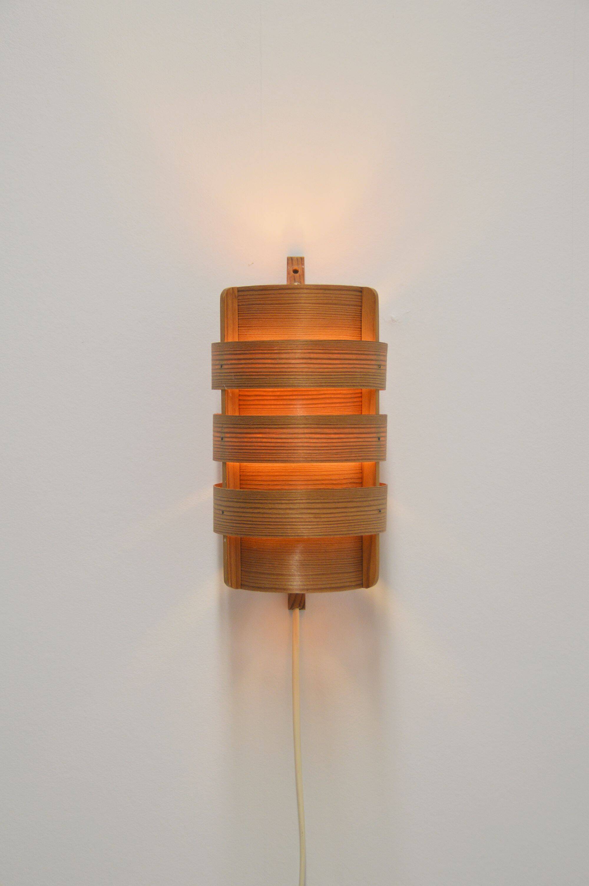 Swedish wall lamp V280 designed by Hans-Agne Jakobsson, 1960s