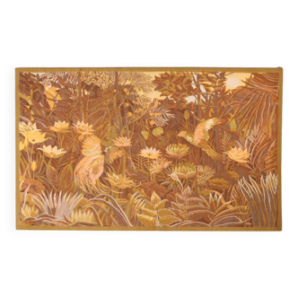Large wool tapestry