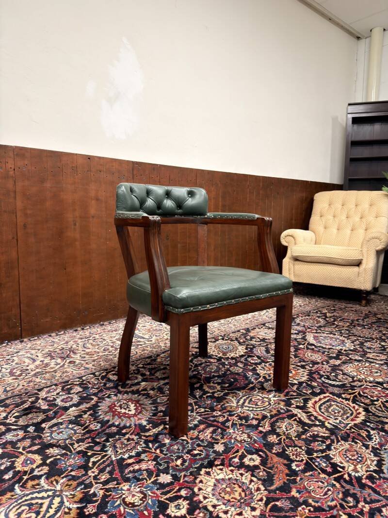 Classic English Chesterfield Chair
