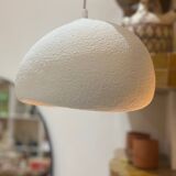 Minimalist cloud suspension design white - D30 cm