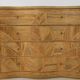 Commode « feuilles » en rotin