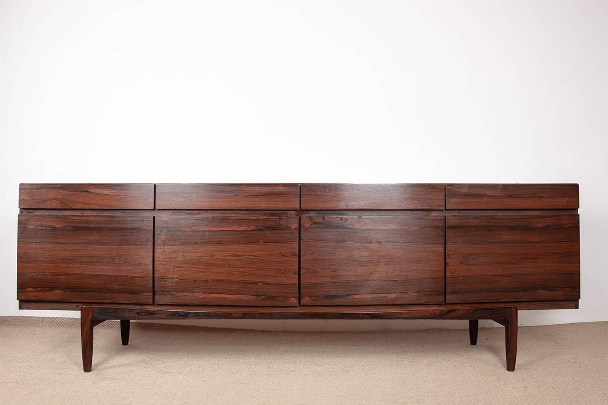 Danish Enfilade in Rosewood, model FA 66, Ib Kofod-Larsen for Faarup.