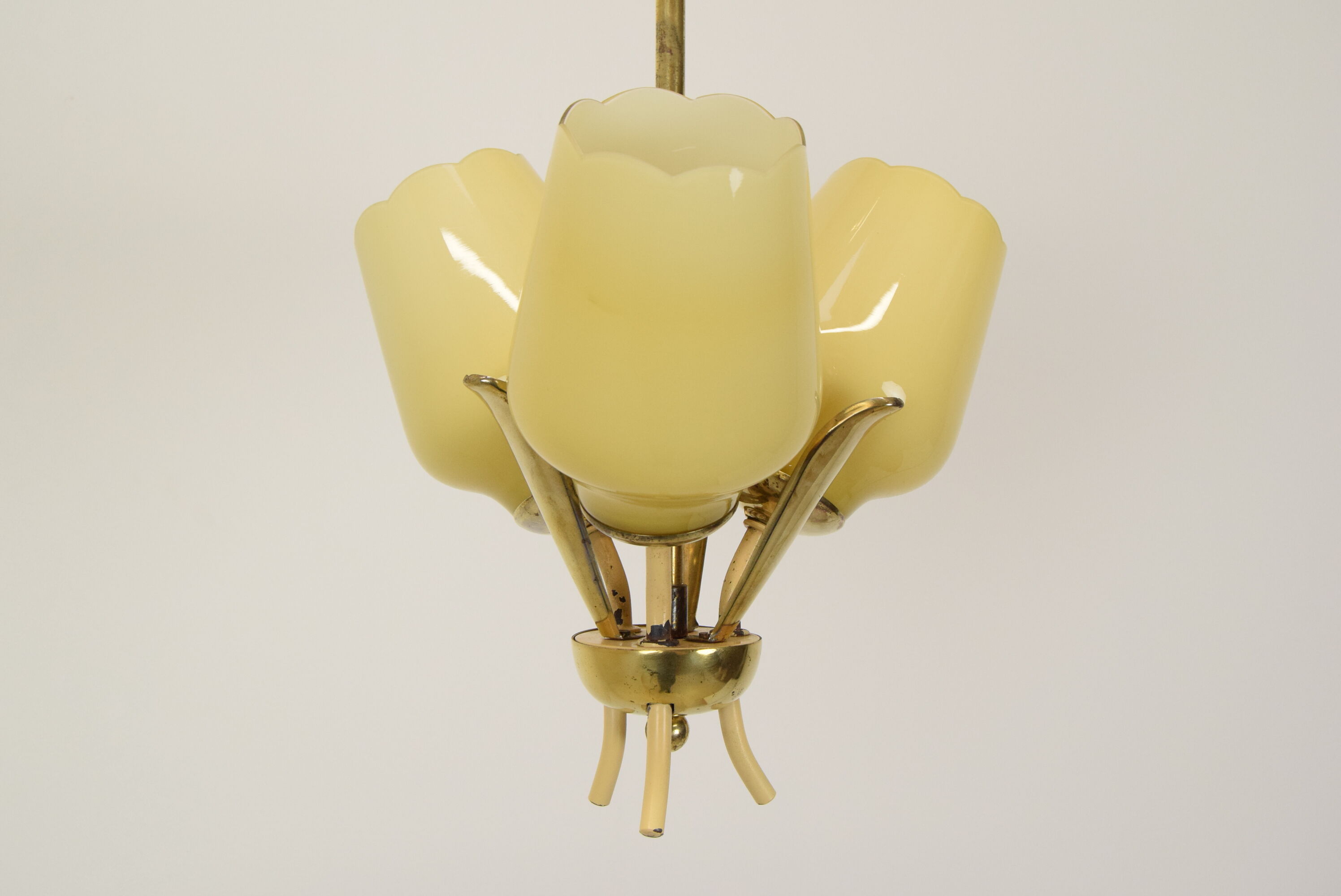 Mid-century Chandelier,Czechoslovakia,1960