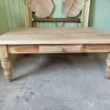 Solid pine coffee table