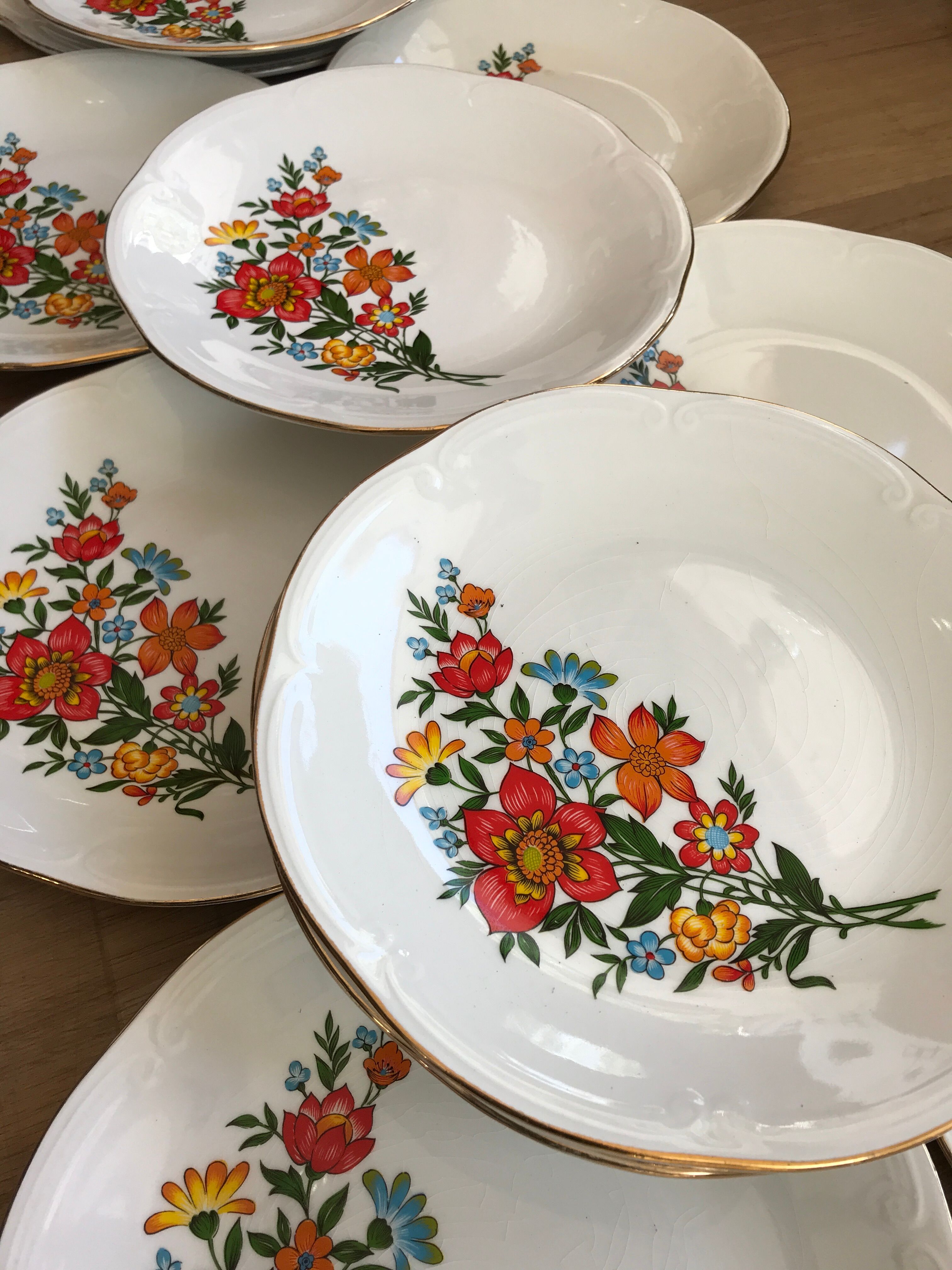 Assiettes Gien