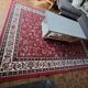Rug Machine made rectangular Belgium 1990