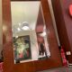 Edimburgo leather mirror - desiner tuscany marina - baxter