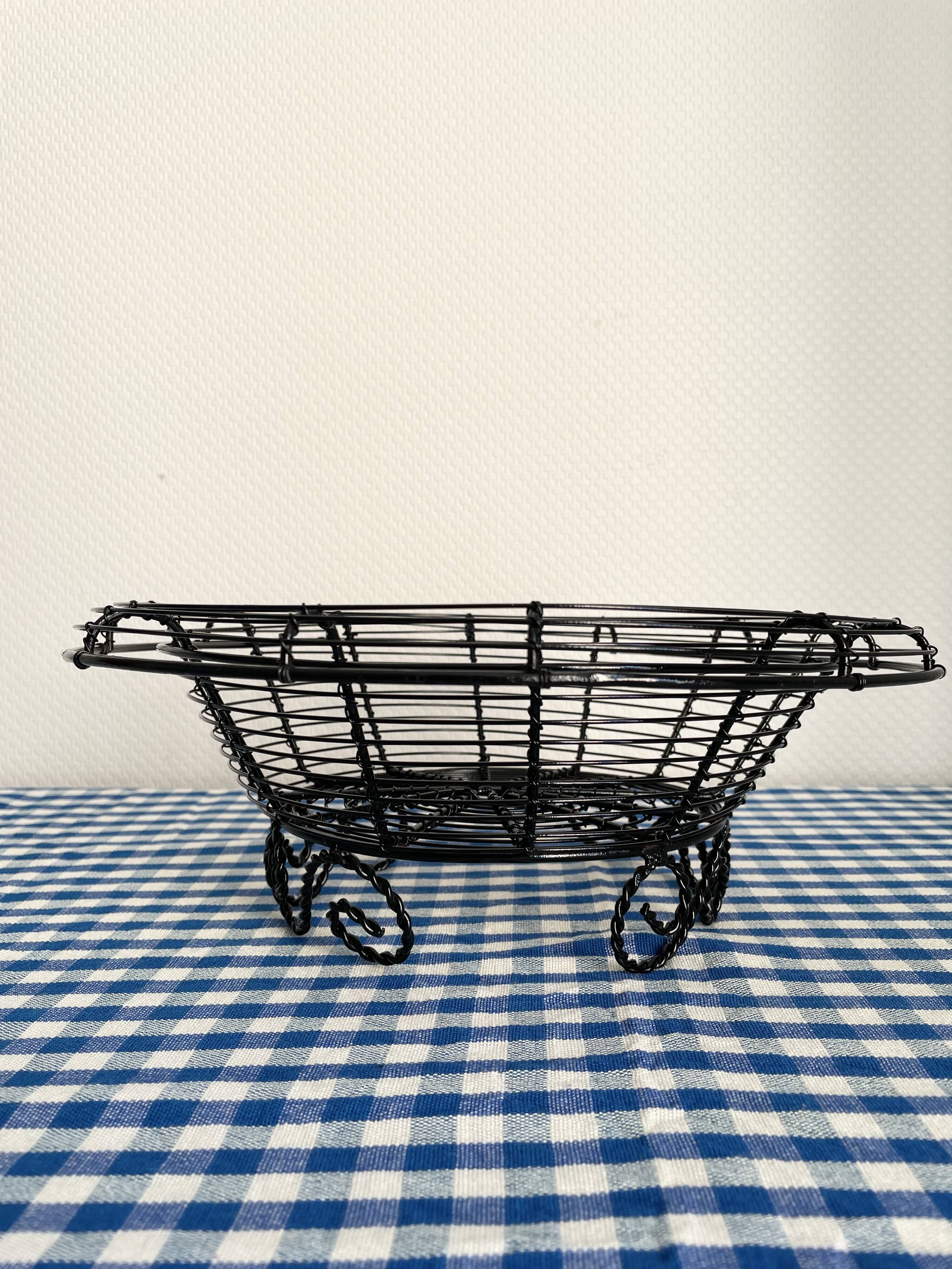 Wired metal basket