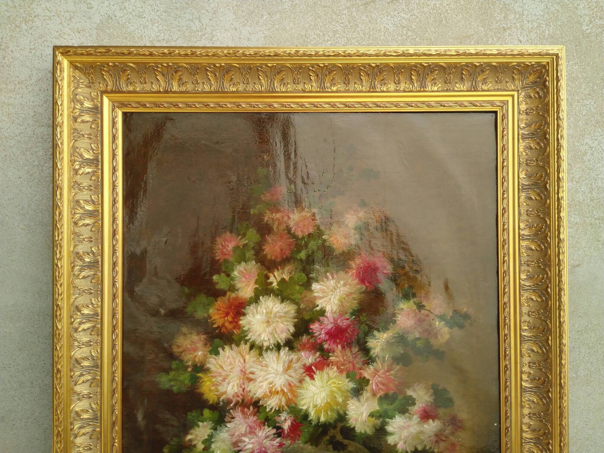 Still life with flowers Frans Backvis (1857-1926 ) Oil on canvas