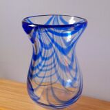70s crystal vase