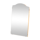 Scandinavian vintage mirror 1960 - 60x36cm