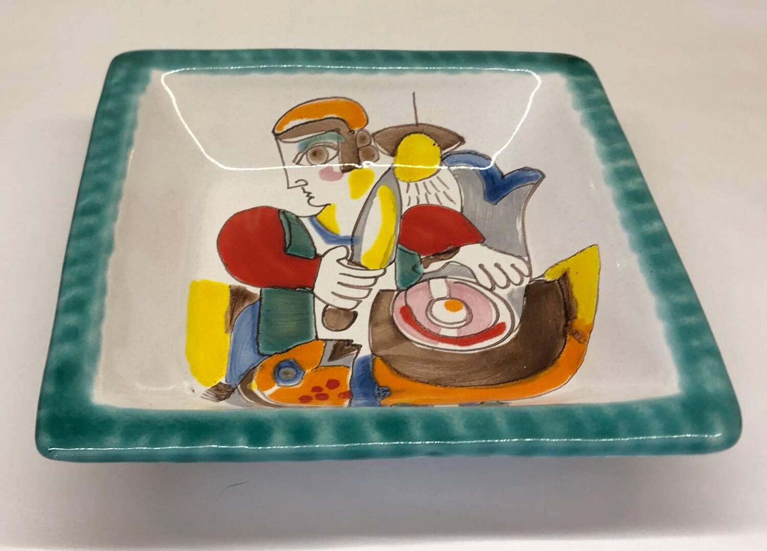 Italian ceramic dish by De Simone