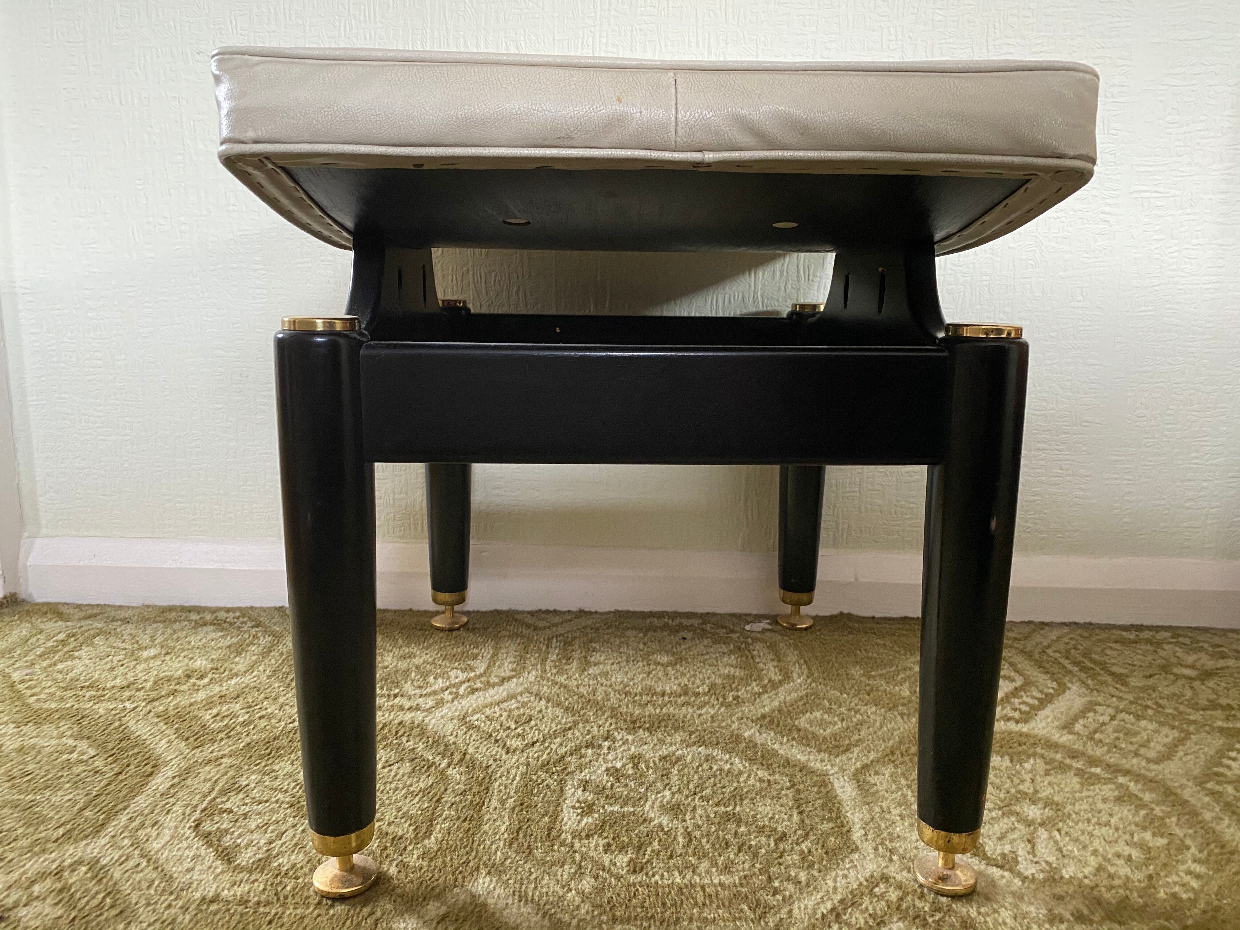 Dressing table stool designed by E Gomme for G-Plan, 1950s