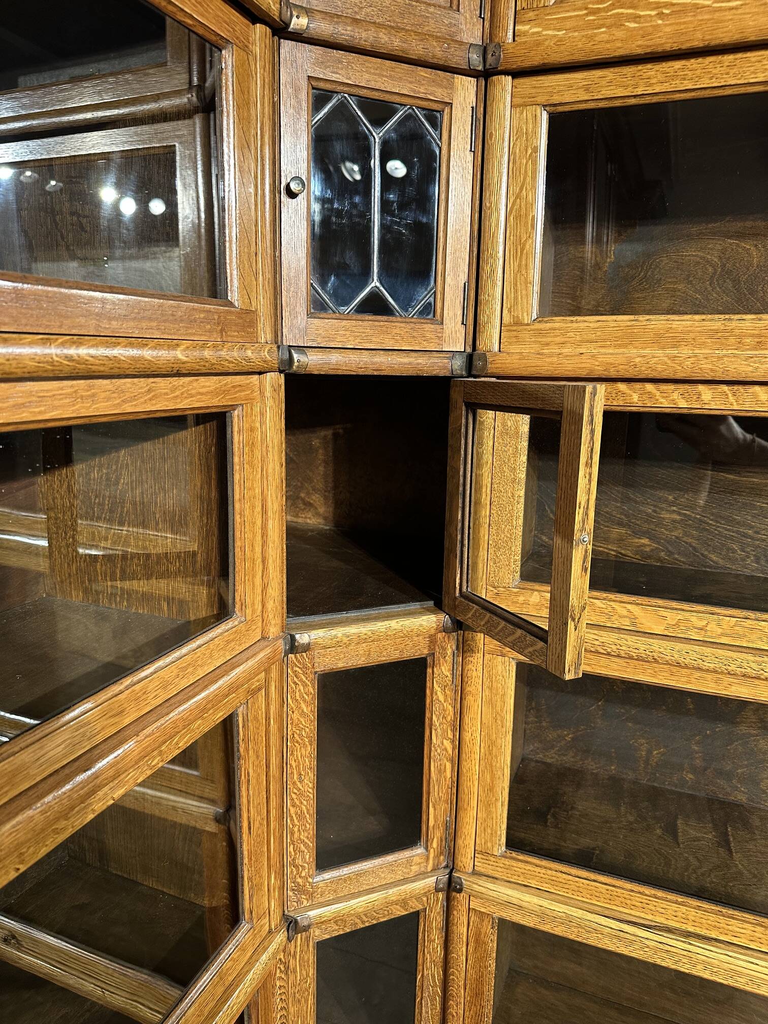 Original Antique Globe Wernicke bookcase