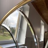 Art Deco mirror in the shape of a "Shell"