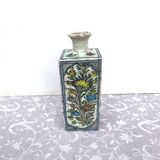 Bouteille en céramique siliceuse Perse XIXe dynastie Qajar