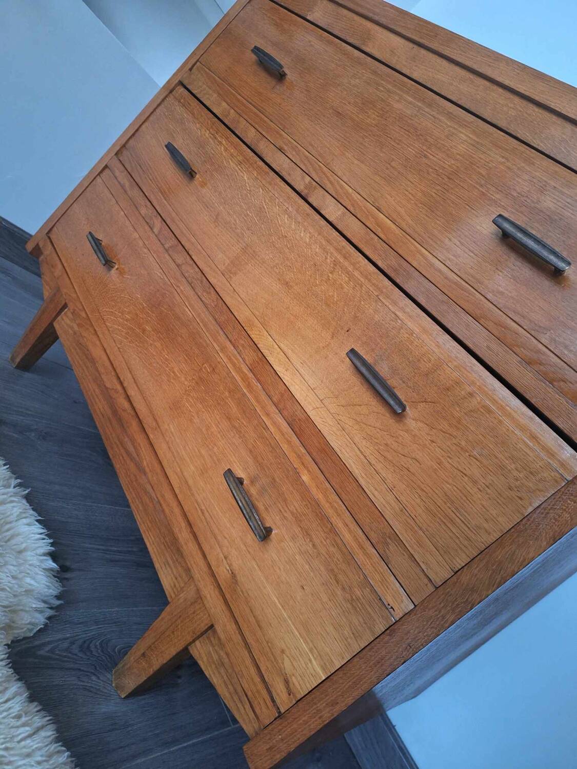 Vintage chest of drawers, old furniture