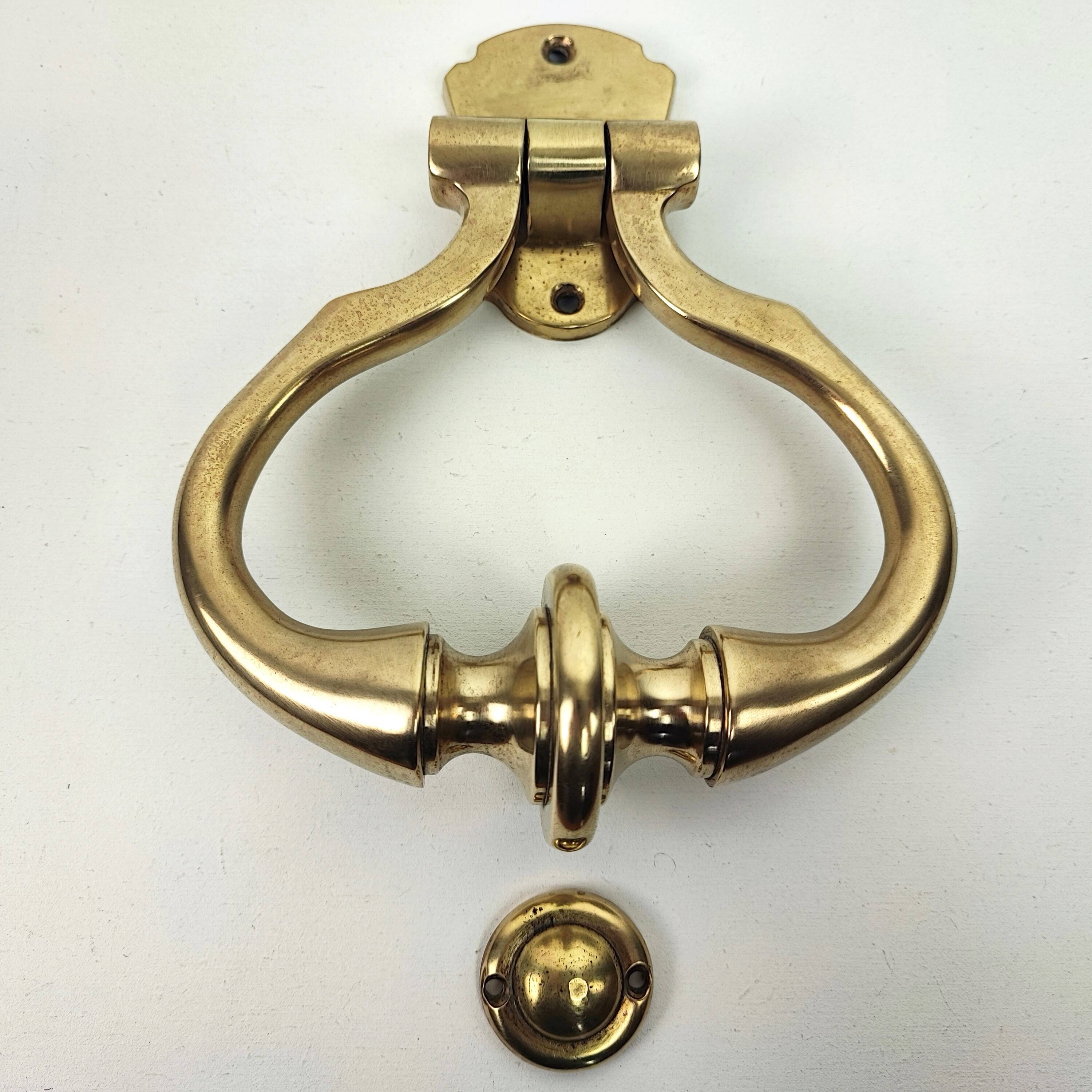 Brass door knocker