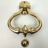 Brass door knocker