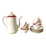 Service à thé en porcelaine de Limoges