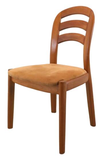 Set van 4 Glostrup eetkamerstoelen 'Gronsalen'