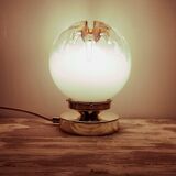 Murano globe table lamp