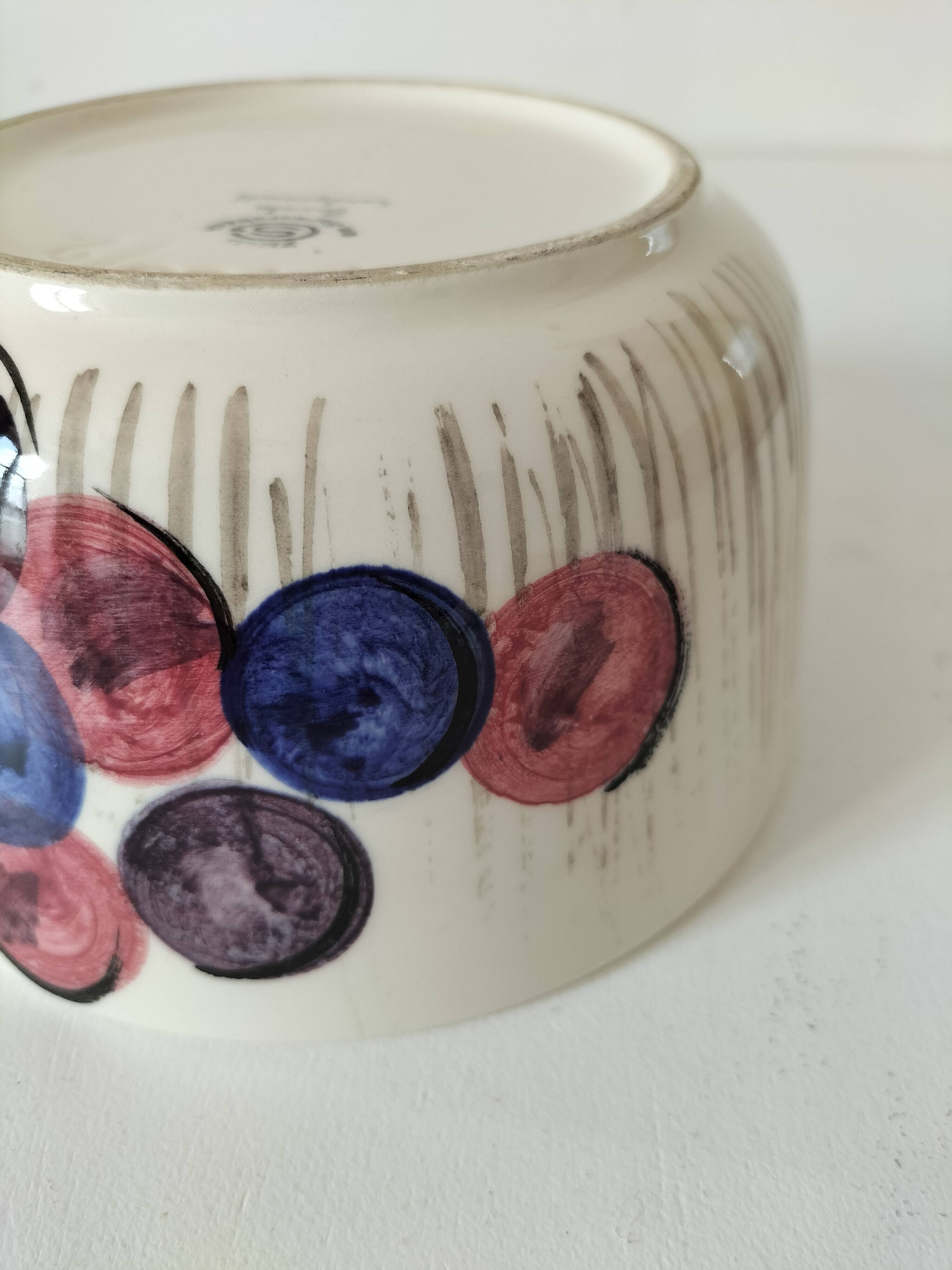 Vintage earthenware fondue pot – Zell am Harmersbach (Germany)