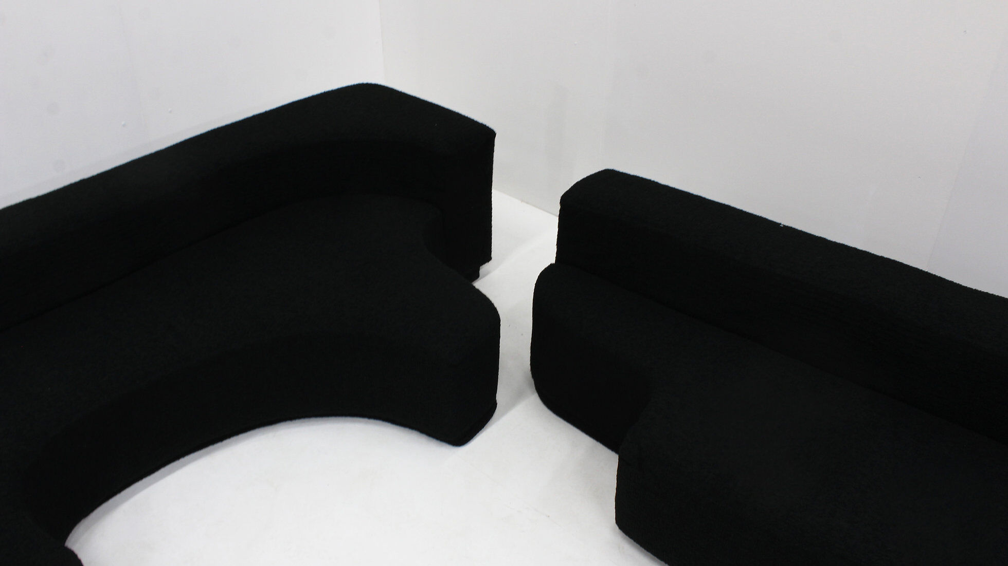 Vintage Lara modular sofa designed by Pamio, Toso and Massari for Stilwood 1968