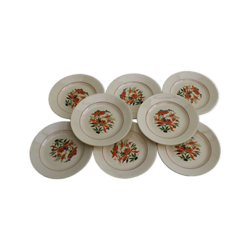 Set of 6 dessert plates