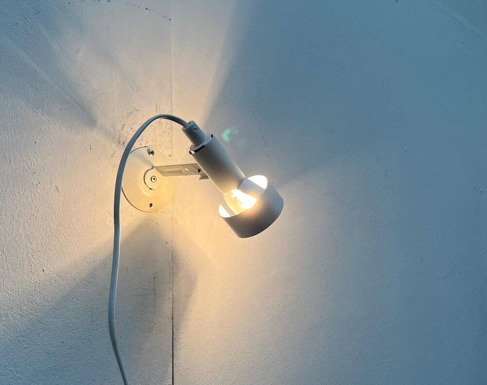 Minimalist table lamp from the postmodern space age by Ikea, 1980s.