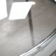 Glass table, Italian design, 1980s, made in Italy