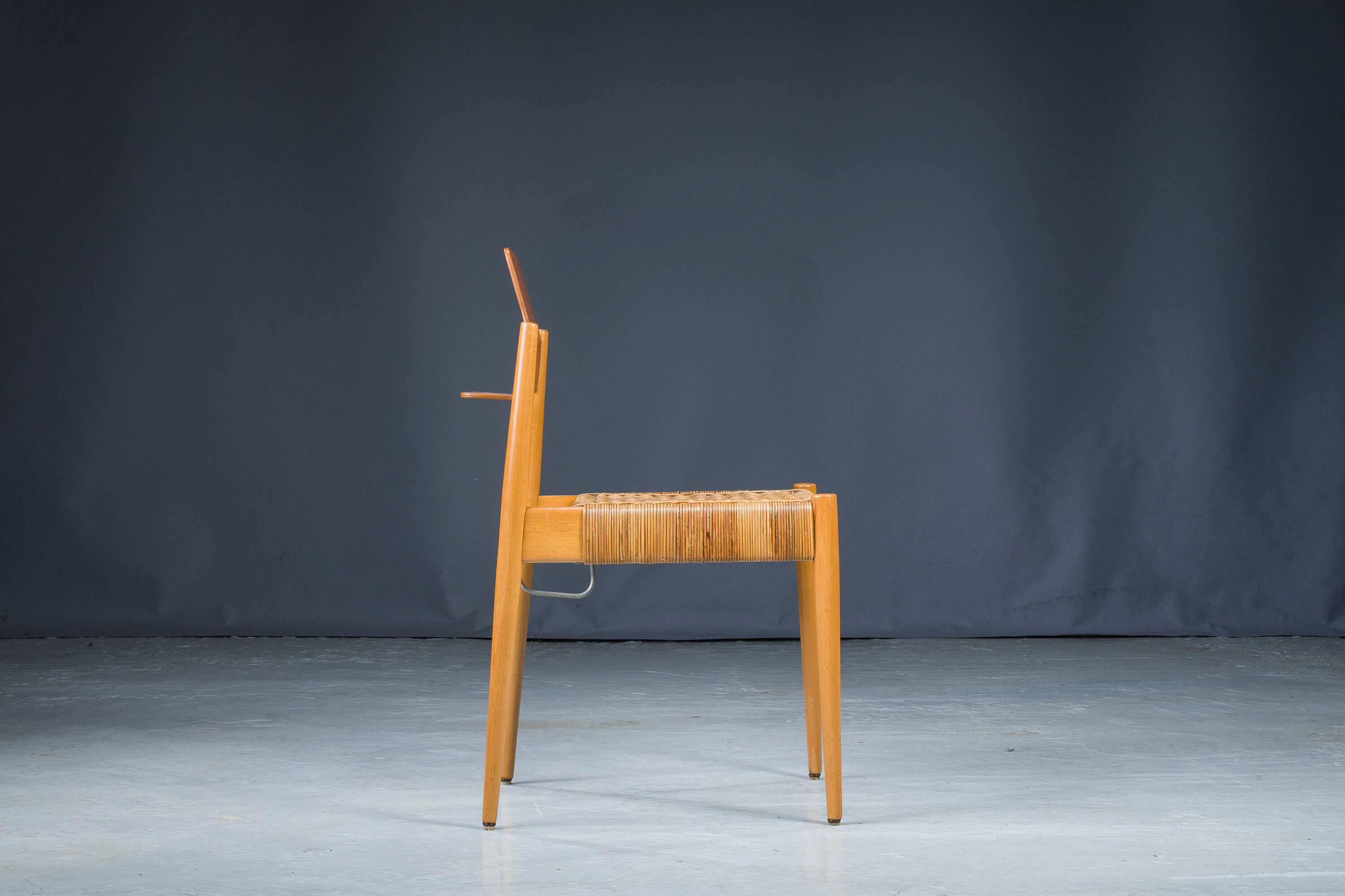 Bauhaus SE19 Chair by Egon Eiermann for Wilde + Spieth, Germany, 1950s