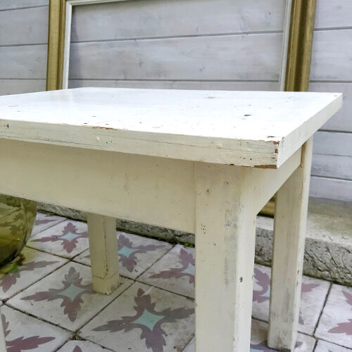White table