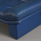 Nicoletti Salotti post-modern leather sofa, Italy 1980’s