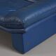Nicoletti Salotti post-modern leather sofa, Italy 1980’s