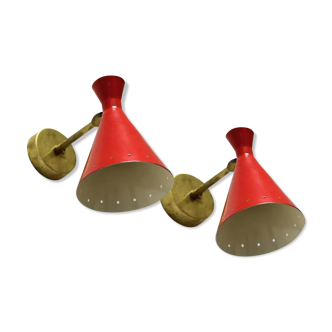 Pair of Italian style wall sconces 50