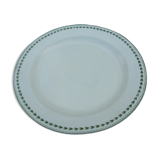 large flat diam 32,5 faience B.F.K model laurel