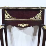Middle Display Table in Stained Mahogany, Louis XV style, Napoleon III period – Mid-19th century