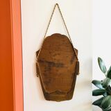 Art deco wall mirror - 77 x 47 cm