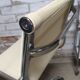 Fauteuil de bureau pivotant chromé