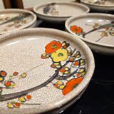 Japanese earthenware dinner service