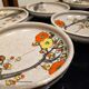 Japanese tableware in earthenware