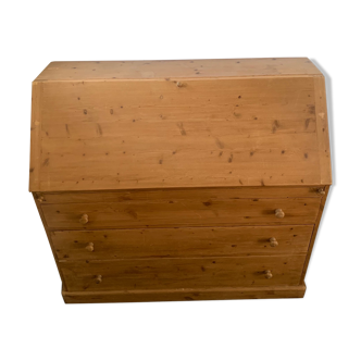 Secretary in solid pine