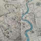 Map of the city of Rome